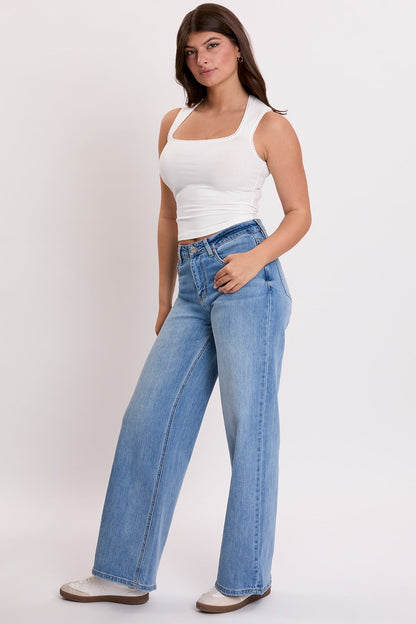Women's Luxe Bella Wide Leg Jeans