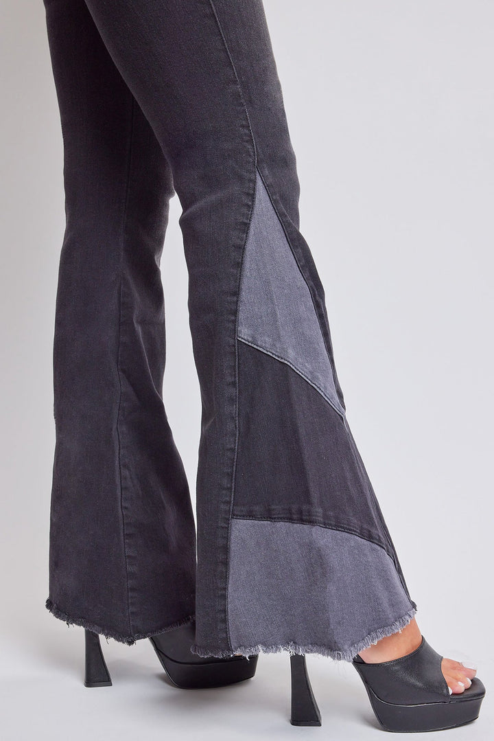 Women's Sustainable Block Panel Flare Jeans