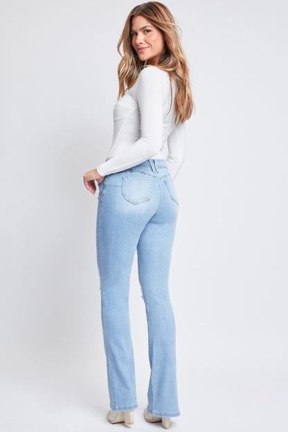 Women's WannaBettaButt Mid-Rise Bootcut Jeans