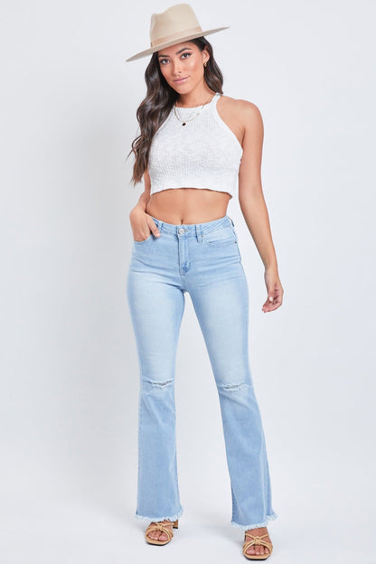 Women's Essential Fray Hem Flare - Regular