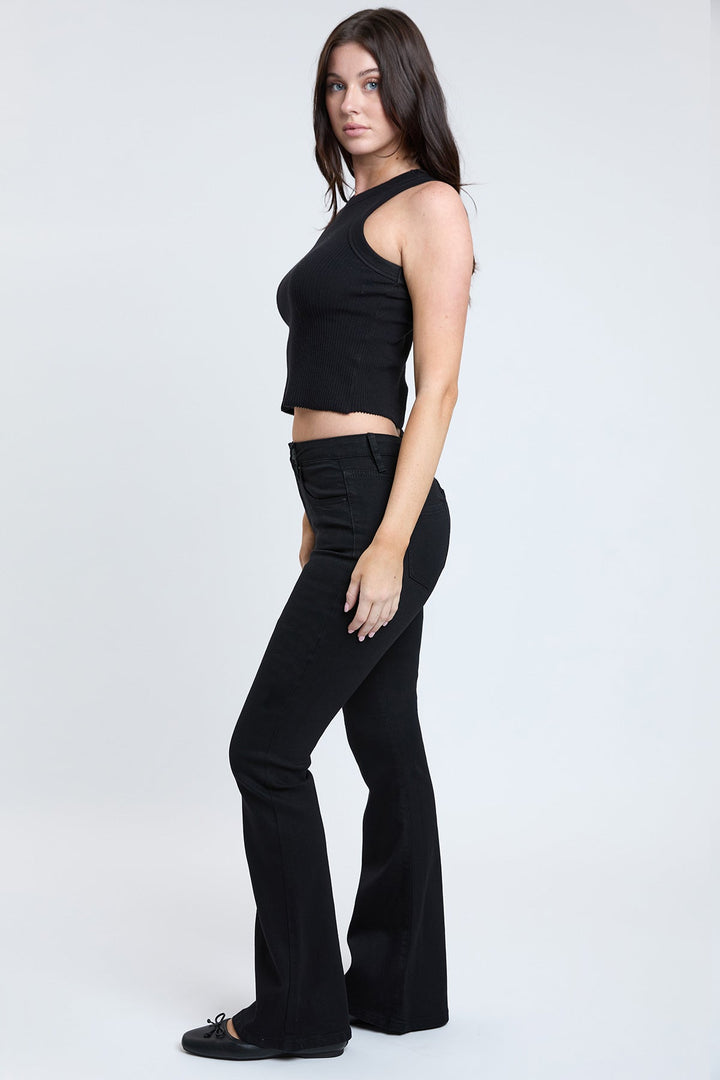 Women's Essential Non-Distressed Flare Jeans