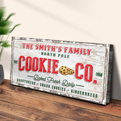 Christmas Cookie Co Sign