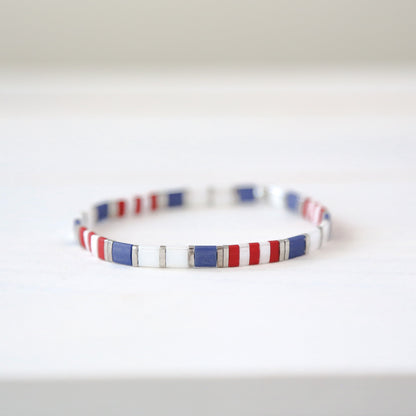 PATRIOT - Tila Bead Bracelet | Single