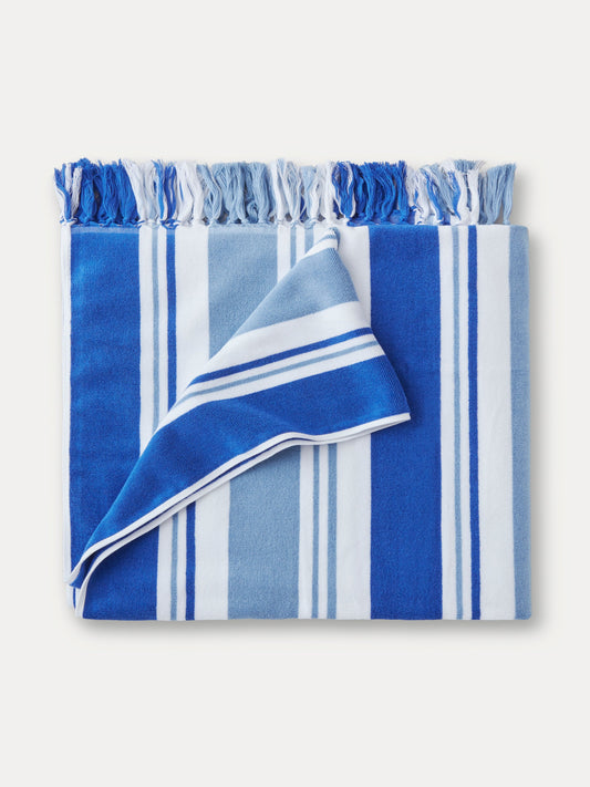 Bahama Blue Harbour Cabana Beach Towel