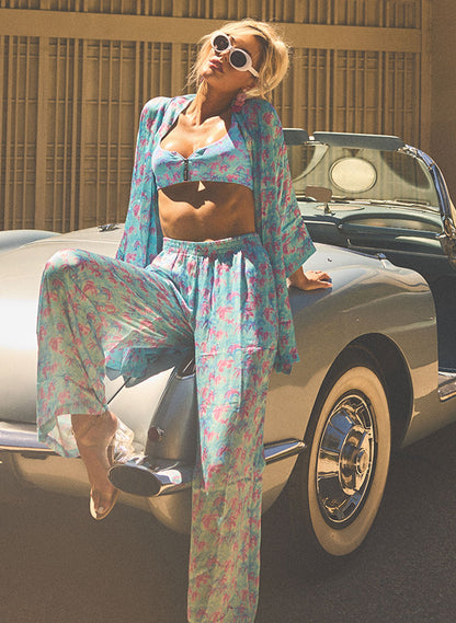 Wide-Leg Cover-Up Pants | Paradise Palms
