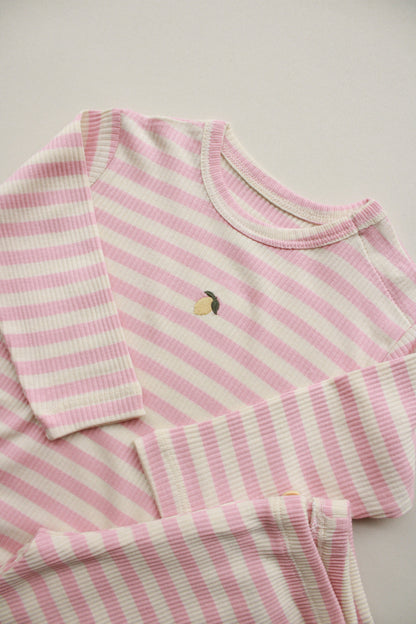 Pink Lemon Striped