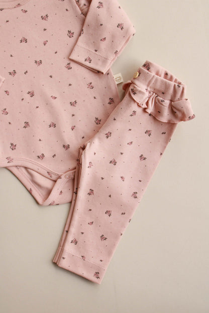 Rosalie Floral Ruffle Set