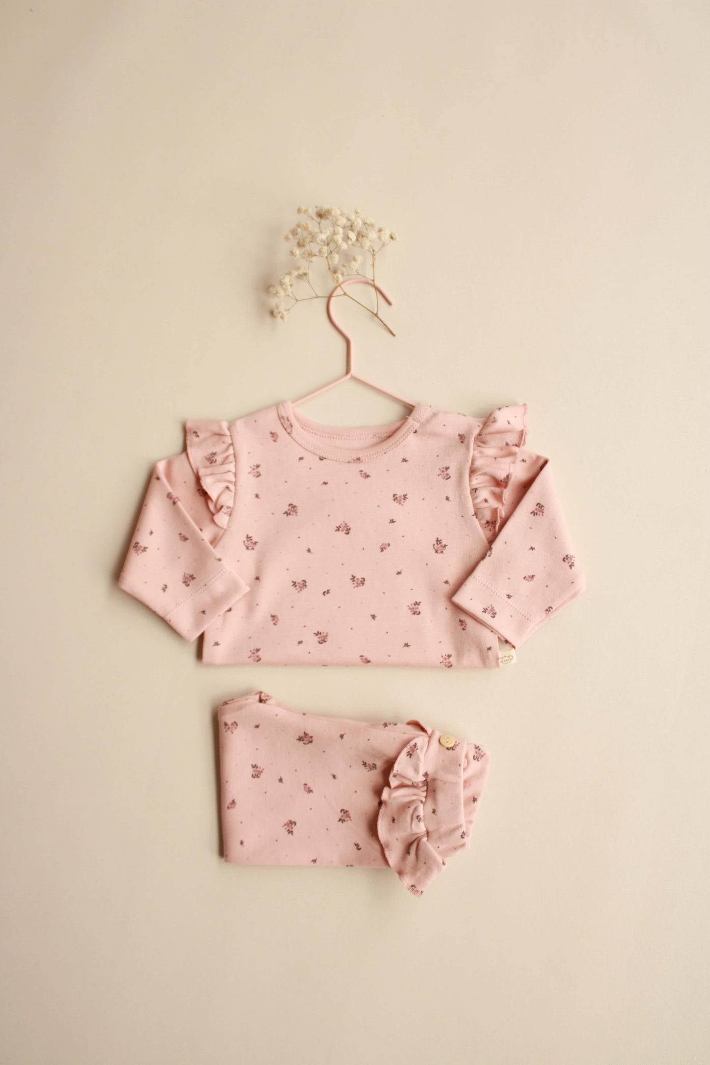 Rosalie Floral Ruffle Set