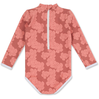 Girls Rashguard One Piece Swimsuit