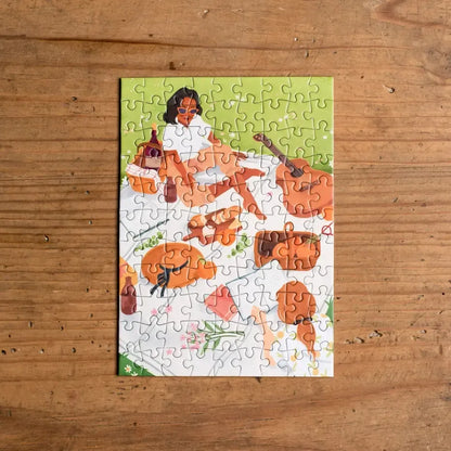 Picnic 99 Piece Mini Jigsaw Puzzle Trevell