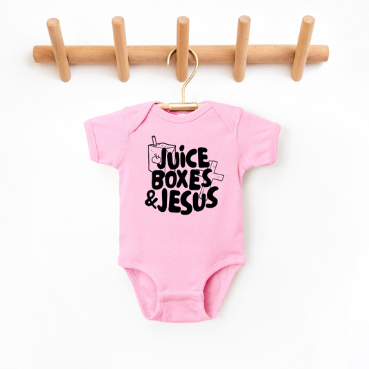 Juice Boxes & Jesus Infant Bodysuit
