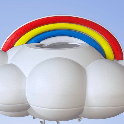 Original Dripping Rain Cloud with Rainbow Charm