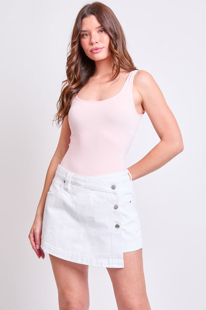 Women's Denim Wrap Skort