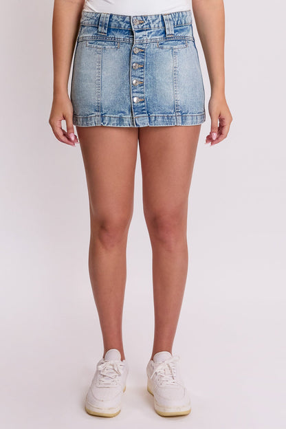 Women's Button Front Skort