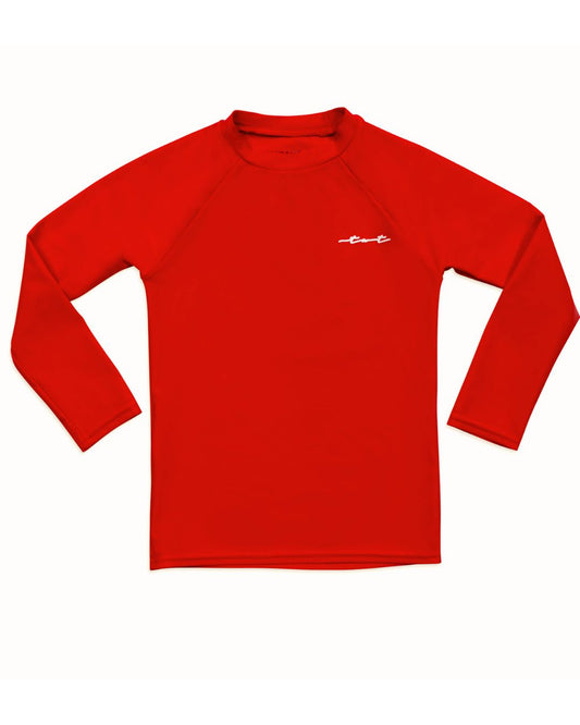 Red Long Sleeve Sun Shirt