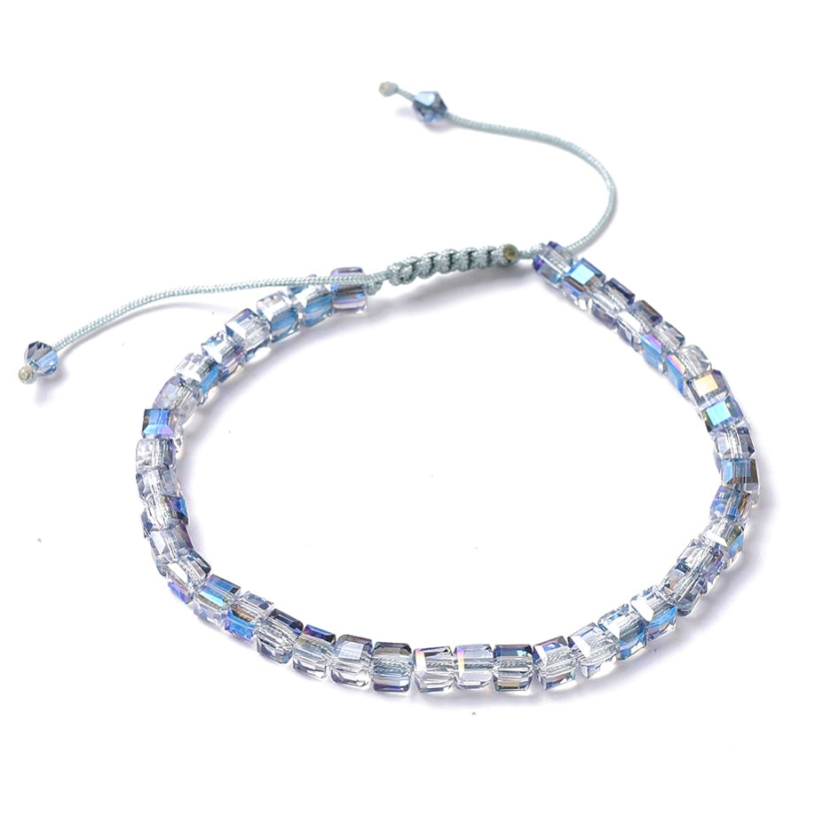 RIVER OF ICE - Tila Bead Bracelet Stack