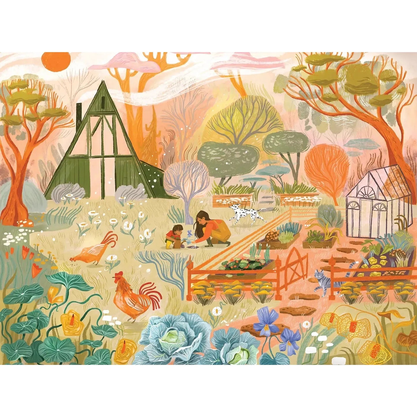 Room to Grow 275 Large Piece Jigsaw Puzzle Cobble Hill