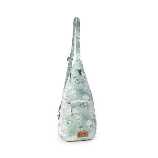 Myra Summer Whisper Fanny Pack Bag in Meadow Mint