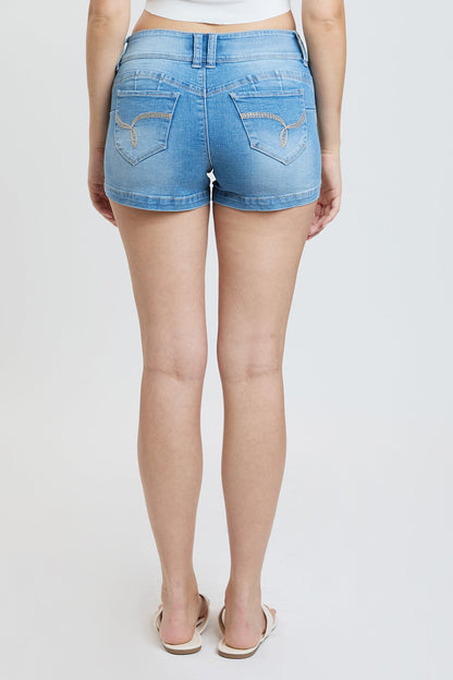 Women’s WannaBettaButt 2 Button Denim Shorts