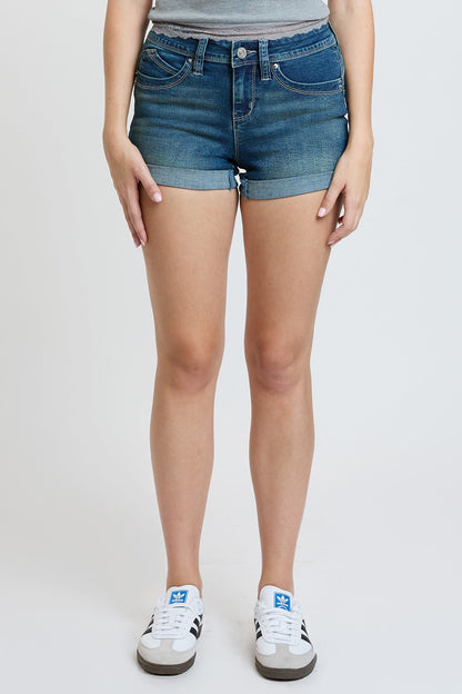 Women’s WannaBettaButt Cuffed Denim Shorts