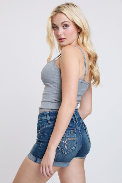 Women’s WannaBettaButt Cuffed Denim Shorts