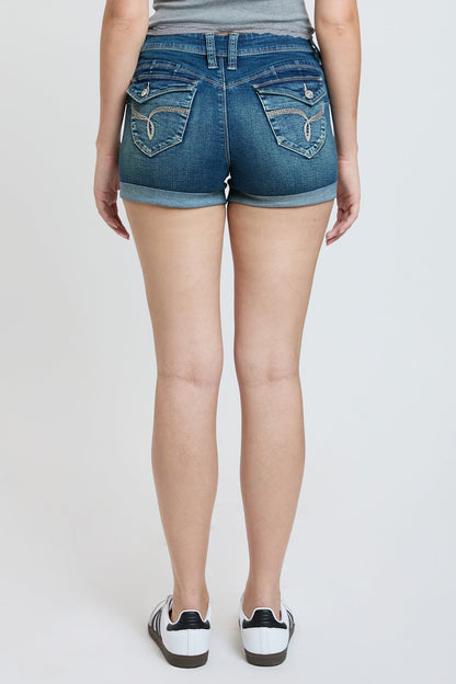 Women’s WannaBettaButt Cuffed Denim Shorts