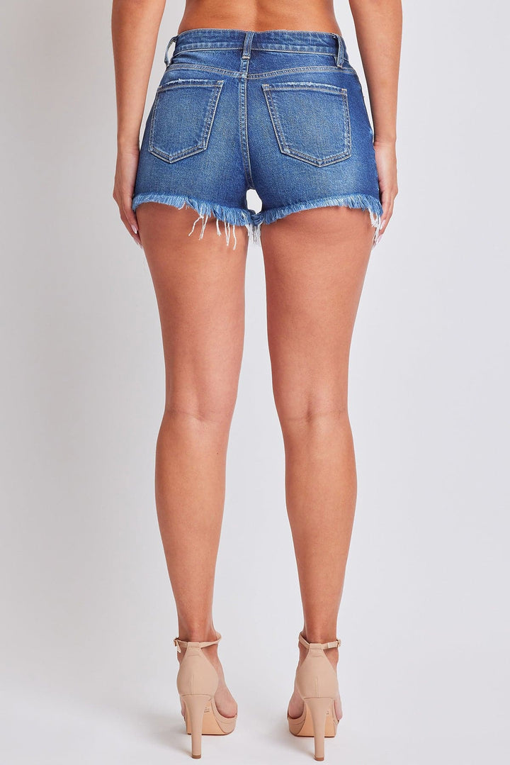 Women's High Rise Summer Fray Hem Shorts