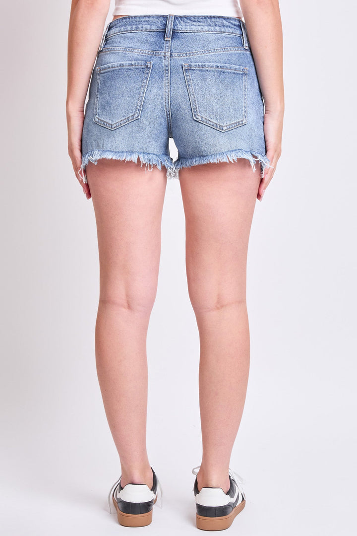 Women's High Rise Summer Fray Hem Shorts