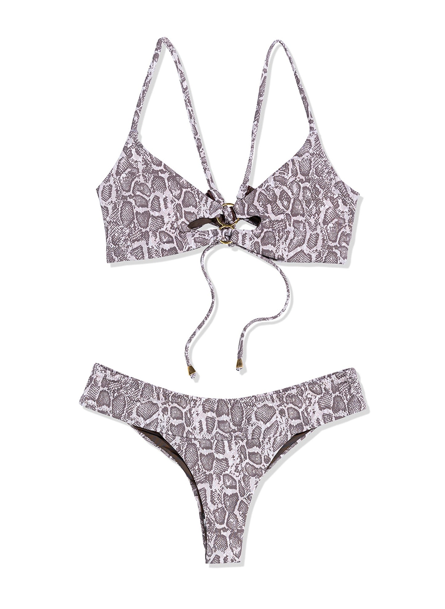 Ring-Front Bikini Top - Rachel | Wild Venom