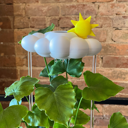 Original Dripping Rain Cloud with Sun Charm