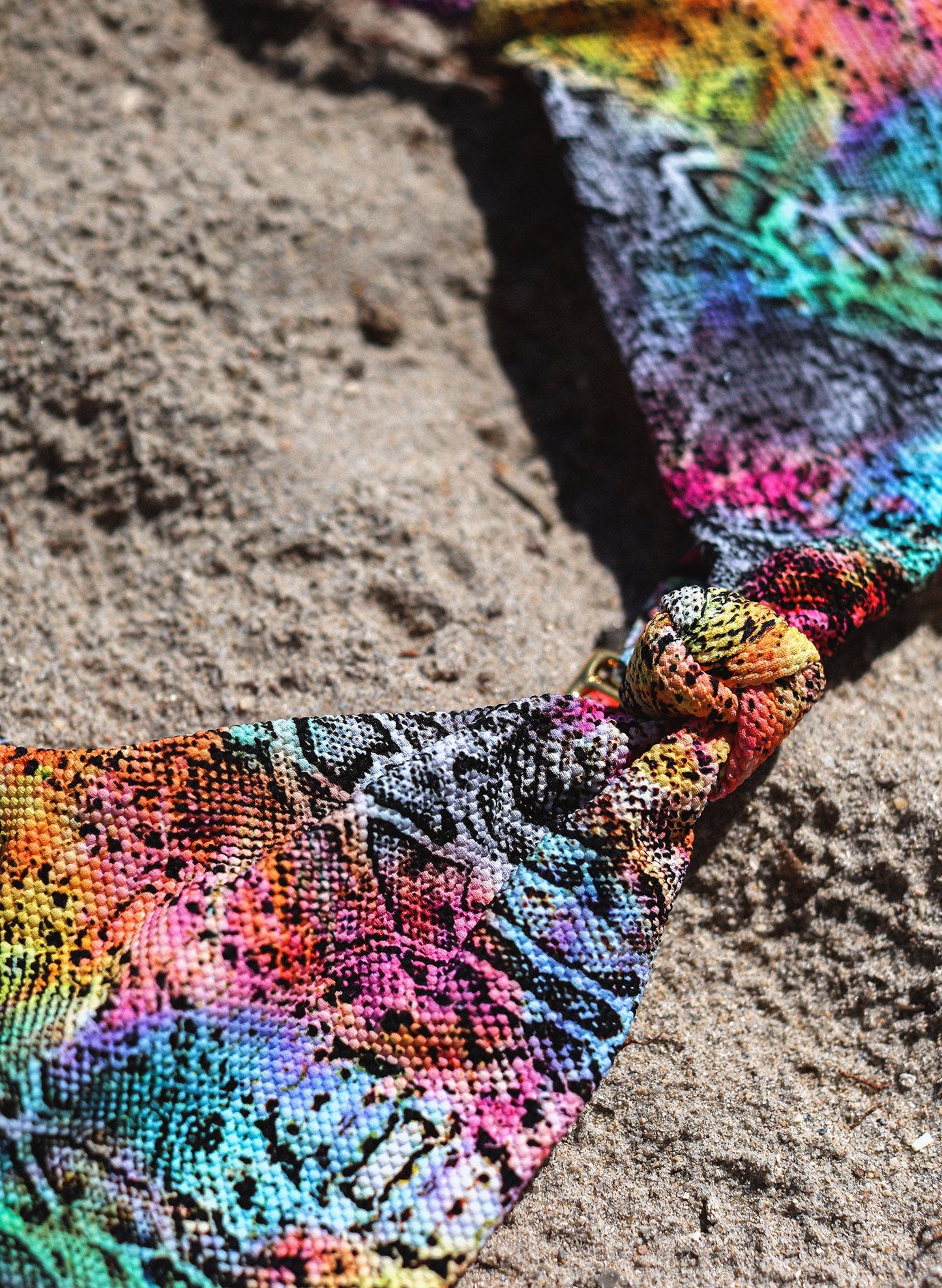 Knotted Semi-Brazilian Bikini Bottom - Byron | Saltwater Serpent