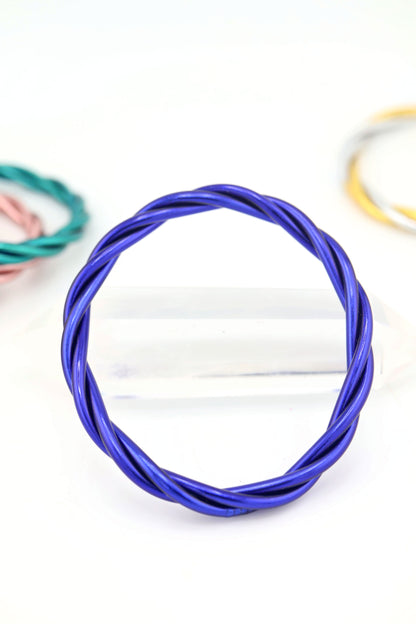 Twisted Thai Buddhist Temple Bracelets, Mantra Bangle, Kumlai, Colors & Sizes Available