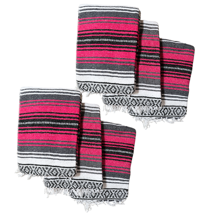 Pink Mexican Falsa Blankets | Bulk Savings