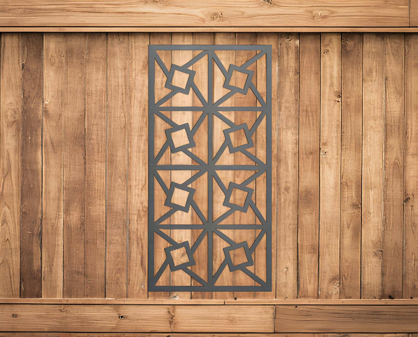 Shapes Metal Trellis/Privacy Screen