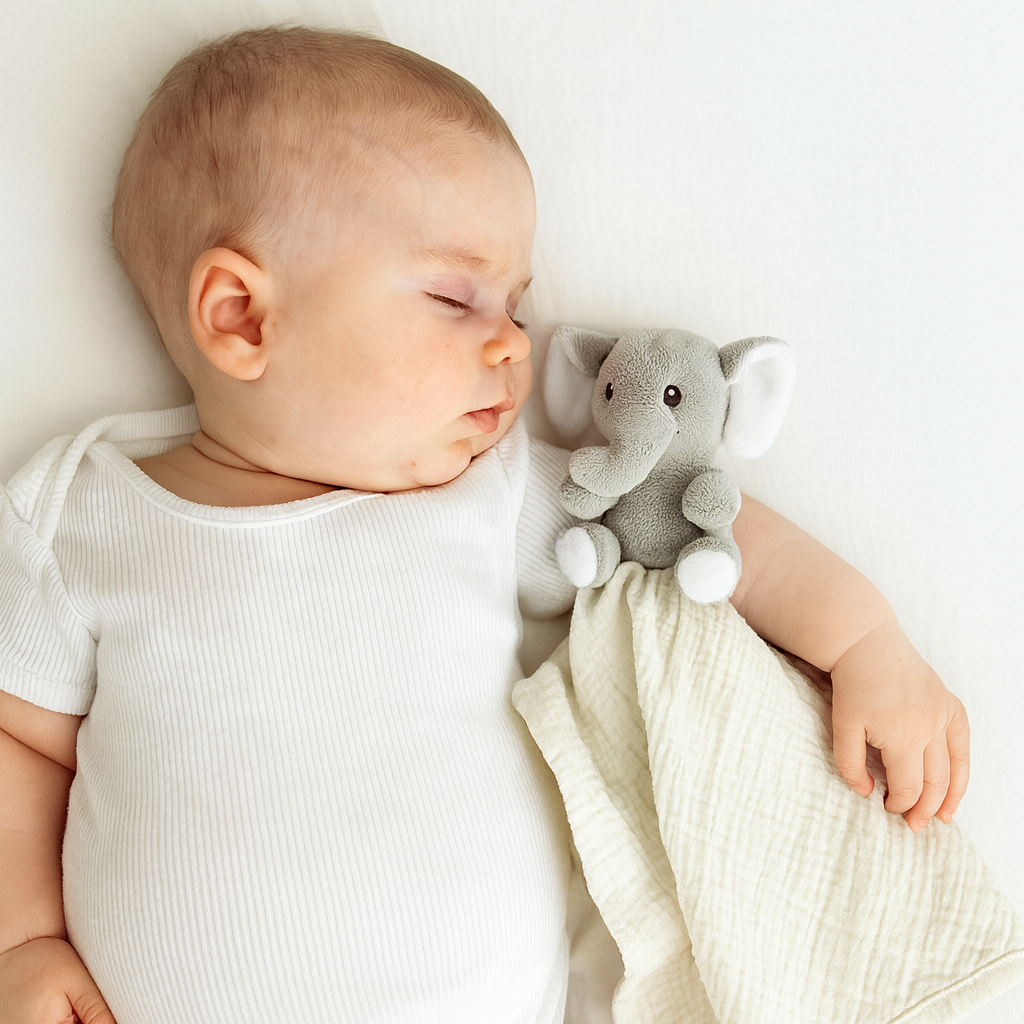 Me Lovey™ - Elephant Lovey Security Blanket