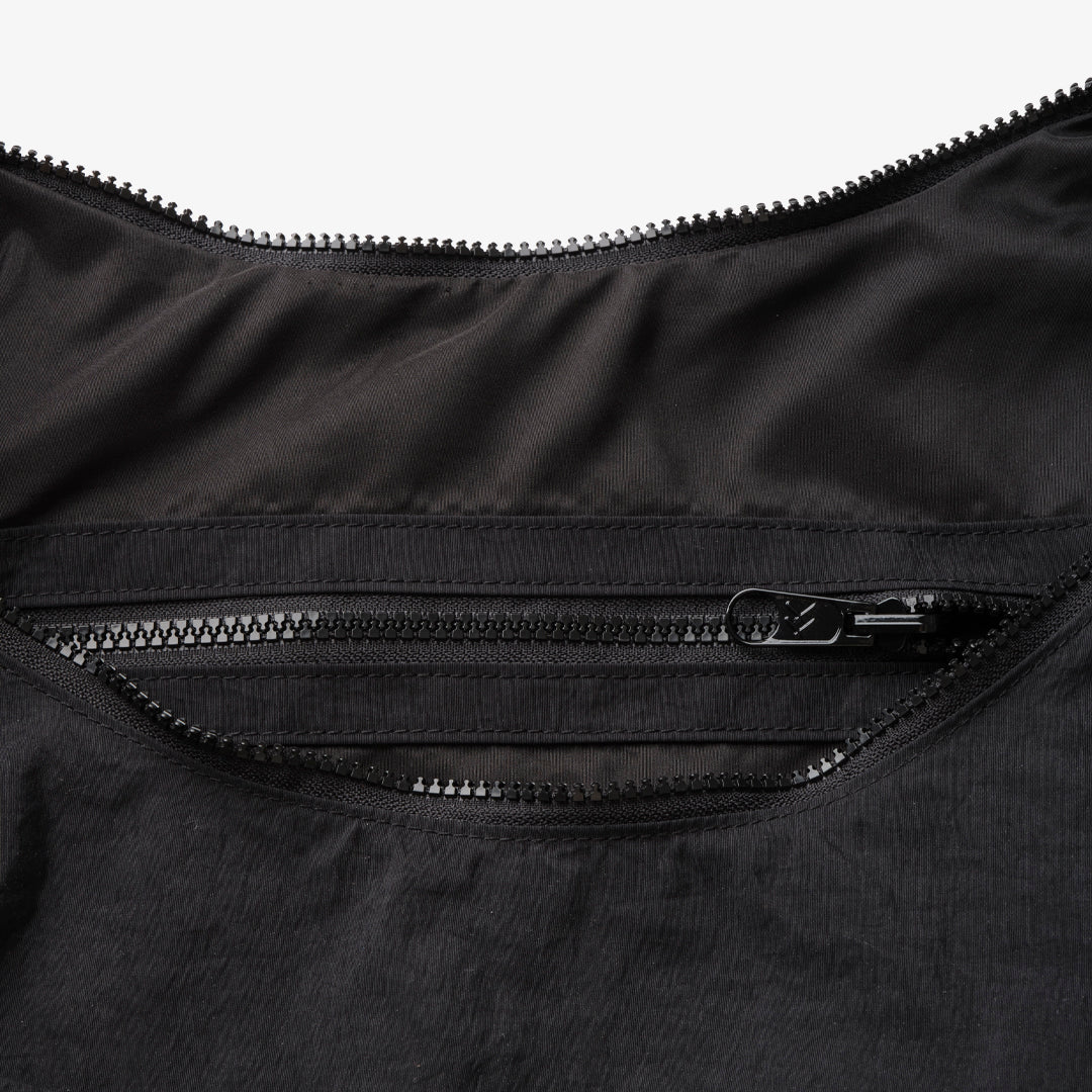 Black - Large Slouchy Shoulder Bag