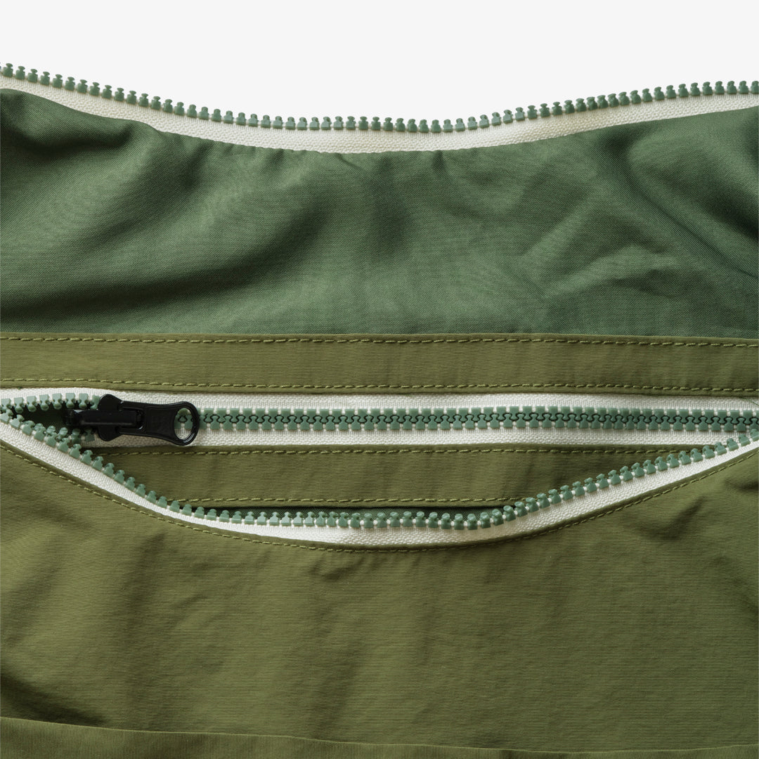 Olive - Large Slouchy Shoulder Bag