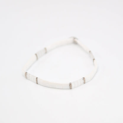 SPOILED SILVER - Tila Bead Bracelet | Single
