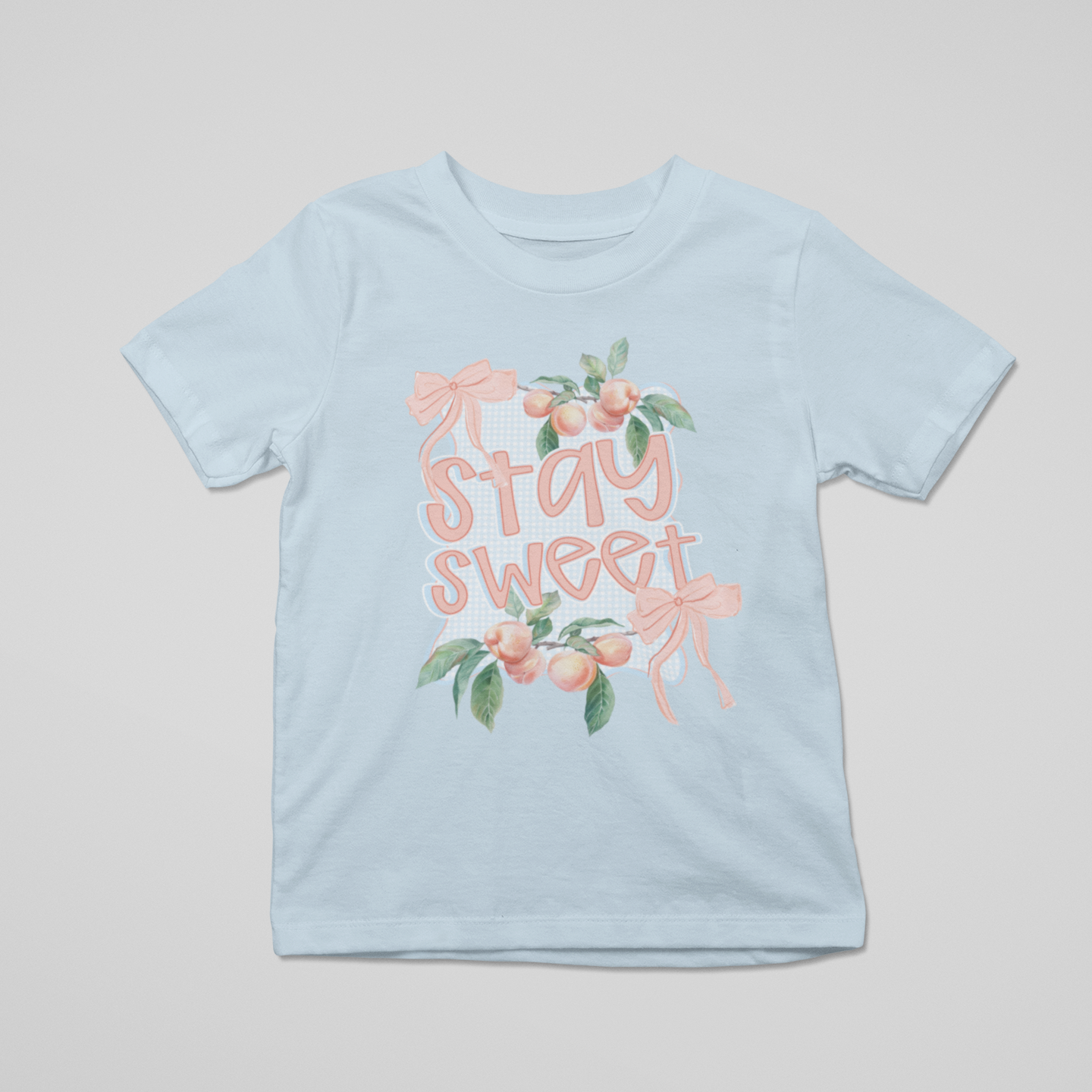 Stay Sweet Peach Graphic Tee