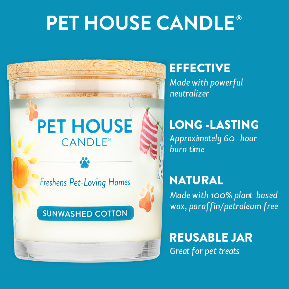 Sunwashed Cotton Candle