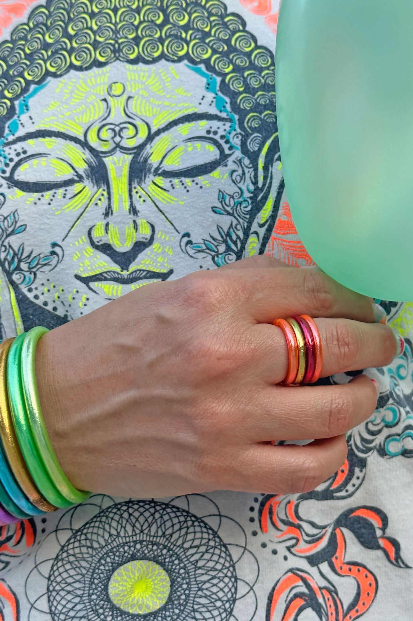 Thai Buddhist Temple Rings, Waterproof, New Colors