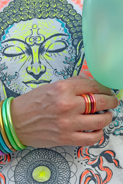 Thai Buddhist Temple Rings, Waterproof, New Colors