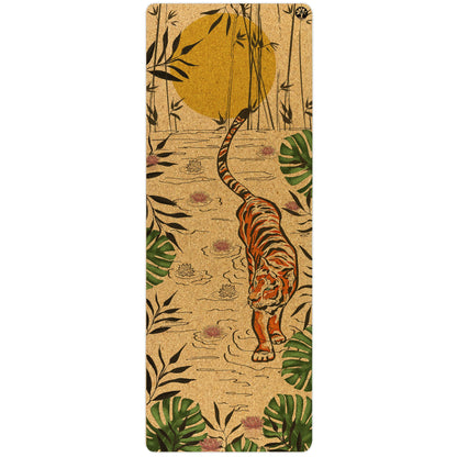 Tiger Lotus Original Cork Yoga Mat