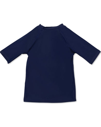 Navy Blue Short Sleeve Sun Shirt