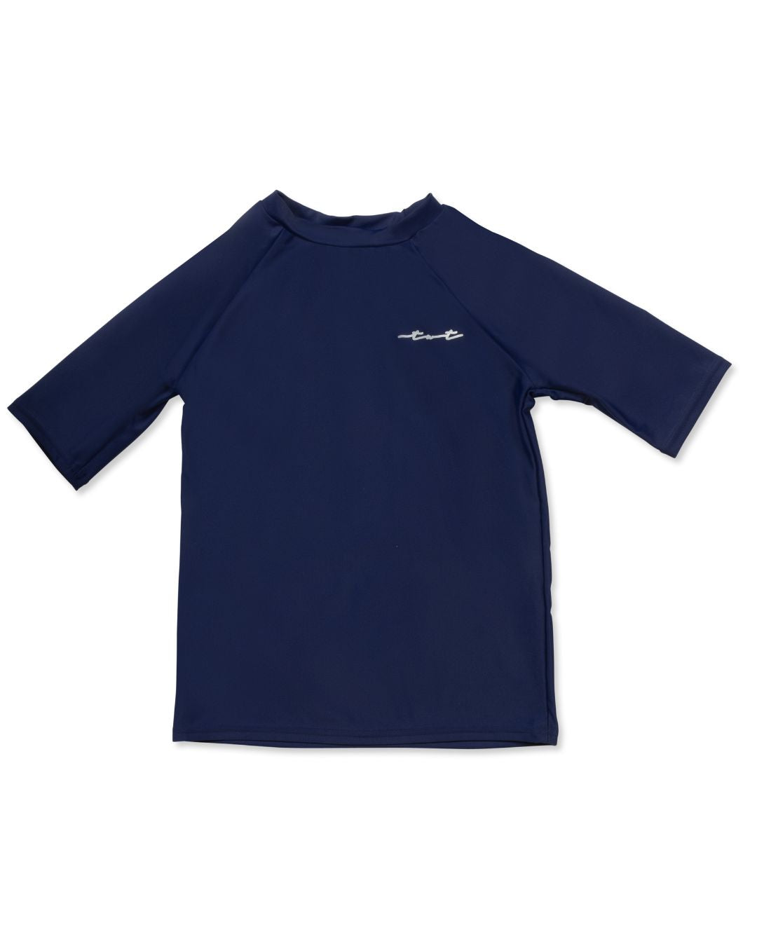 Navy Blue Short Sleeve Sun Shirt
