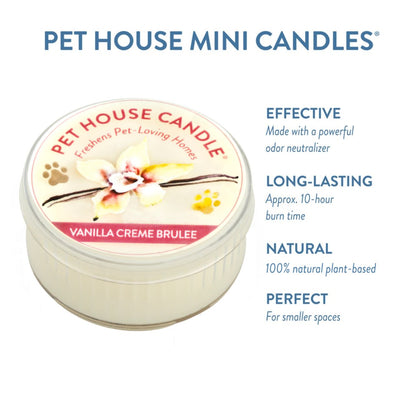 Vanilla Creme Brulee Mini Candle