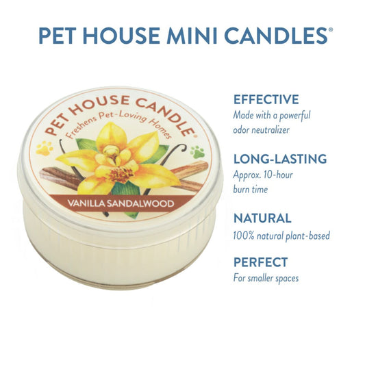 Vanilla Sandalwood Mini Candle
