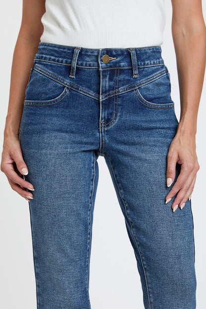Women's Contour V-Front Bootcut Jeans