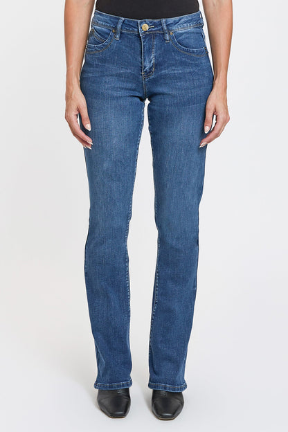 Women's High Rise Curve Confidence WannaBettaButt Bootcut Jeans