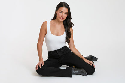 Women's High Rise Curve Confidence WannaBettaButt Bootcut Jeans